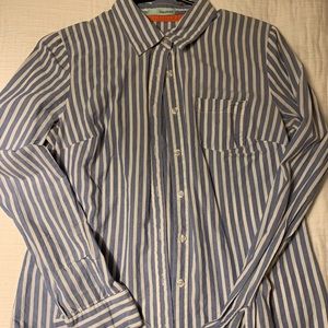 Striped button-up
